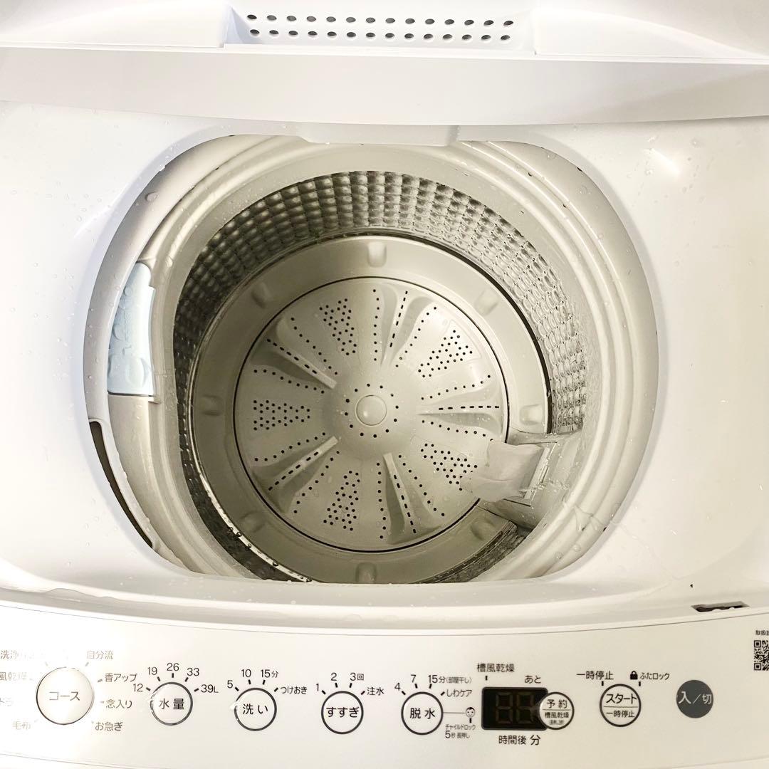 分解清掃済みで気持ちいい♪一人暮らしにおすすめ！全自動洗濯機4.5kg