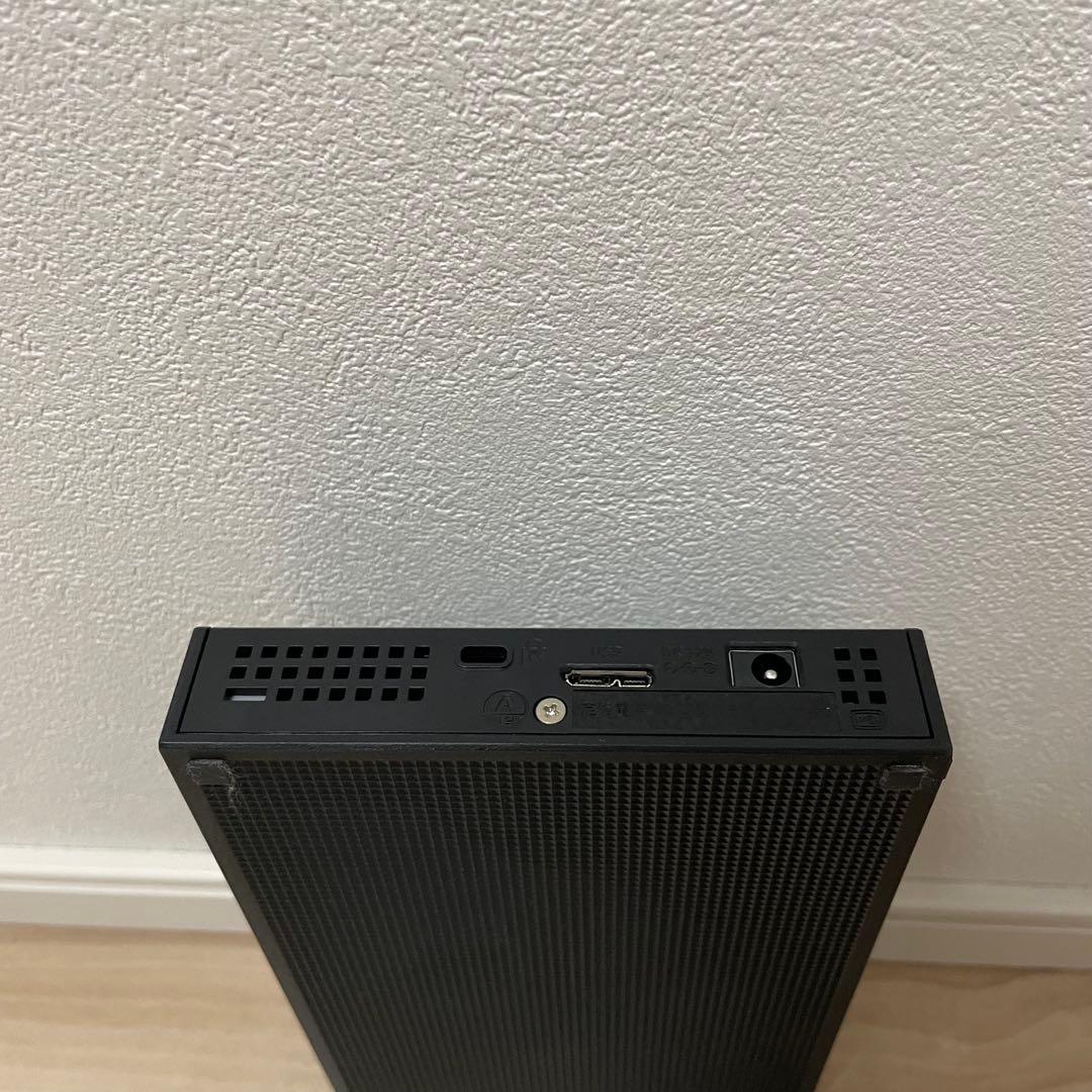 外付けハードディスク ブラック コンパクト