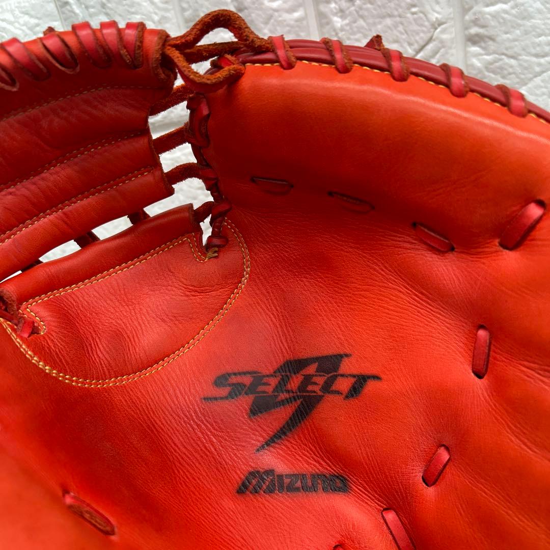 【美品】野球 グローブ 軟式 一般 キャッチャーミット ミズノ セレクト9