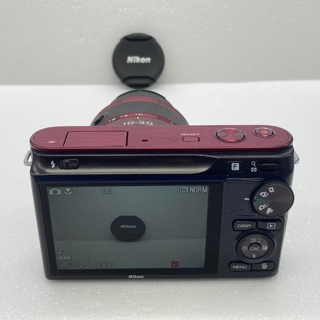 Nikon 1 J2　ダブルズームキット　レッド