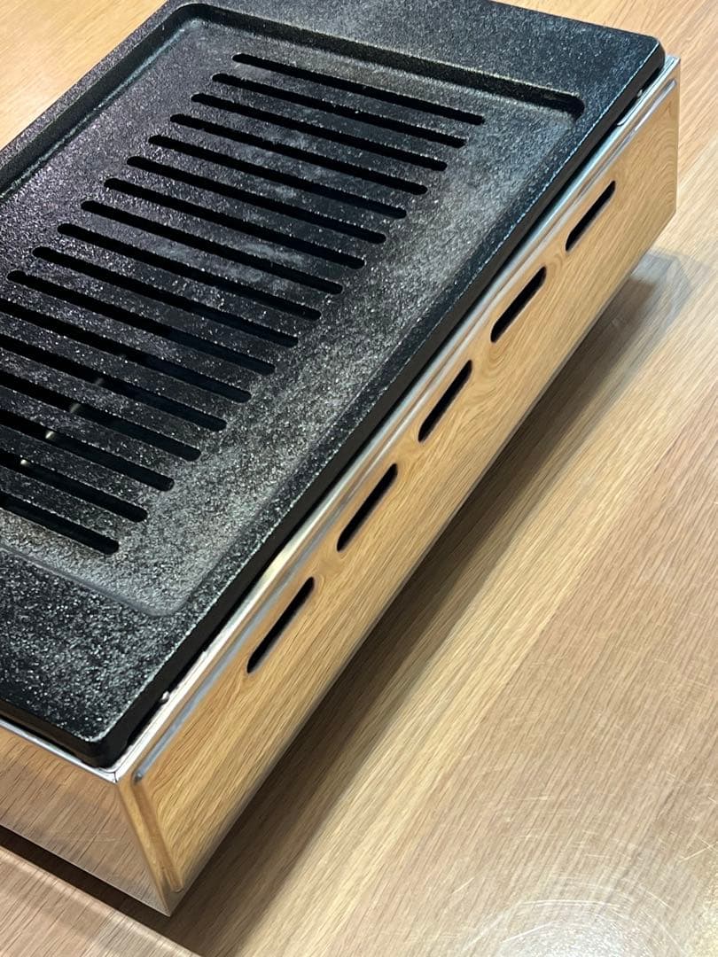 【✨美品✨】山岡金属工業 ヤマキン 高級焼肉器Y-18A型　都市ガス用