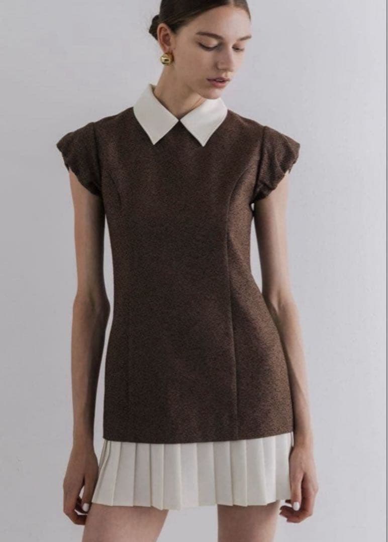 The toe Leopold Tweed Dress 即購入⭕️