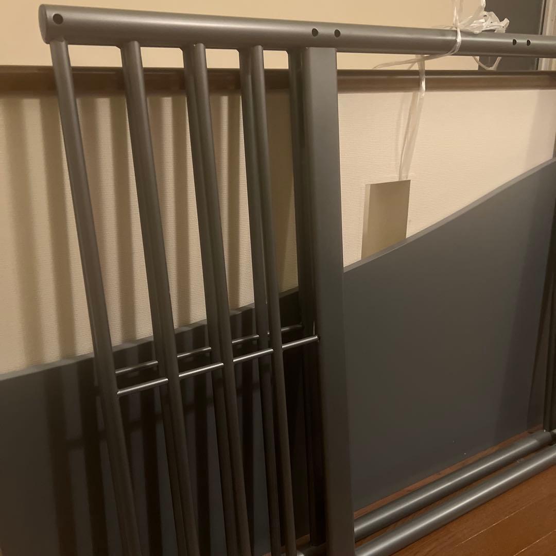 IKEA SVÄRTA ロフトベッドフレーム + デスクトップ天板