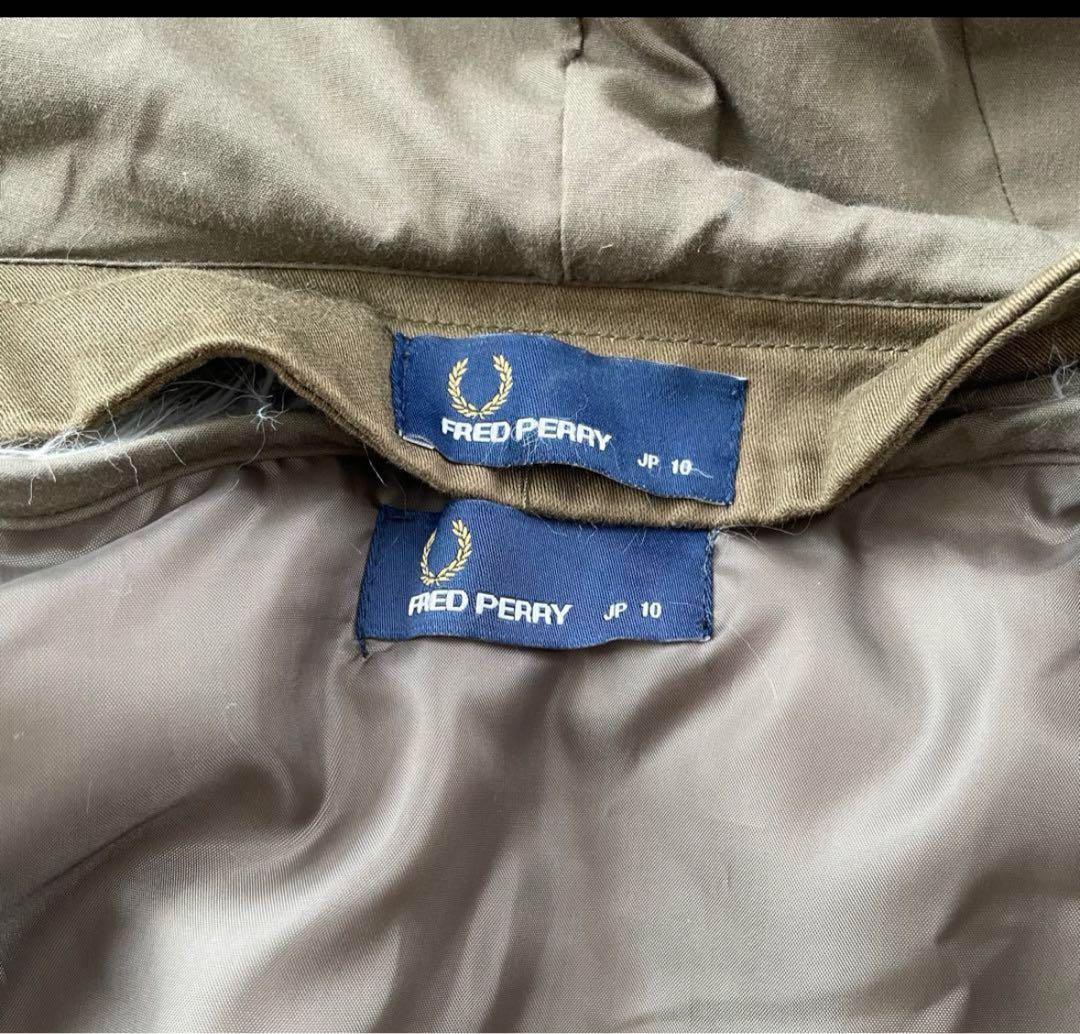 フレッドペリー　カーキ　モッズコート FRED PERRY