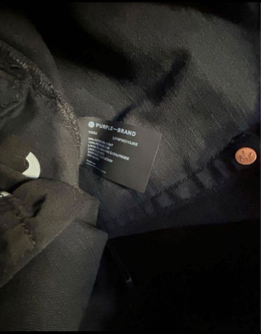 PURPLE スキニーデニム 28サイズ
