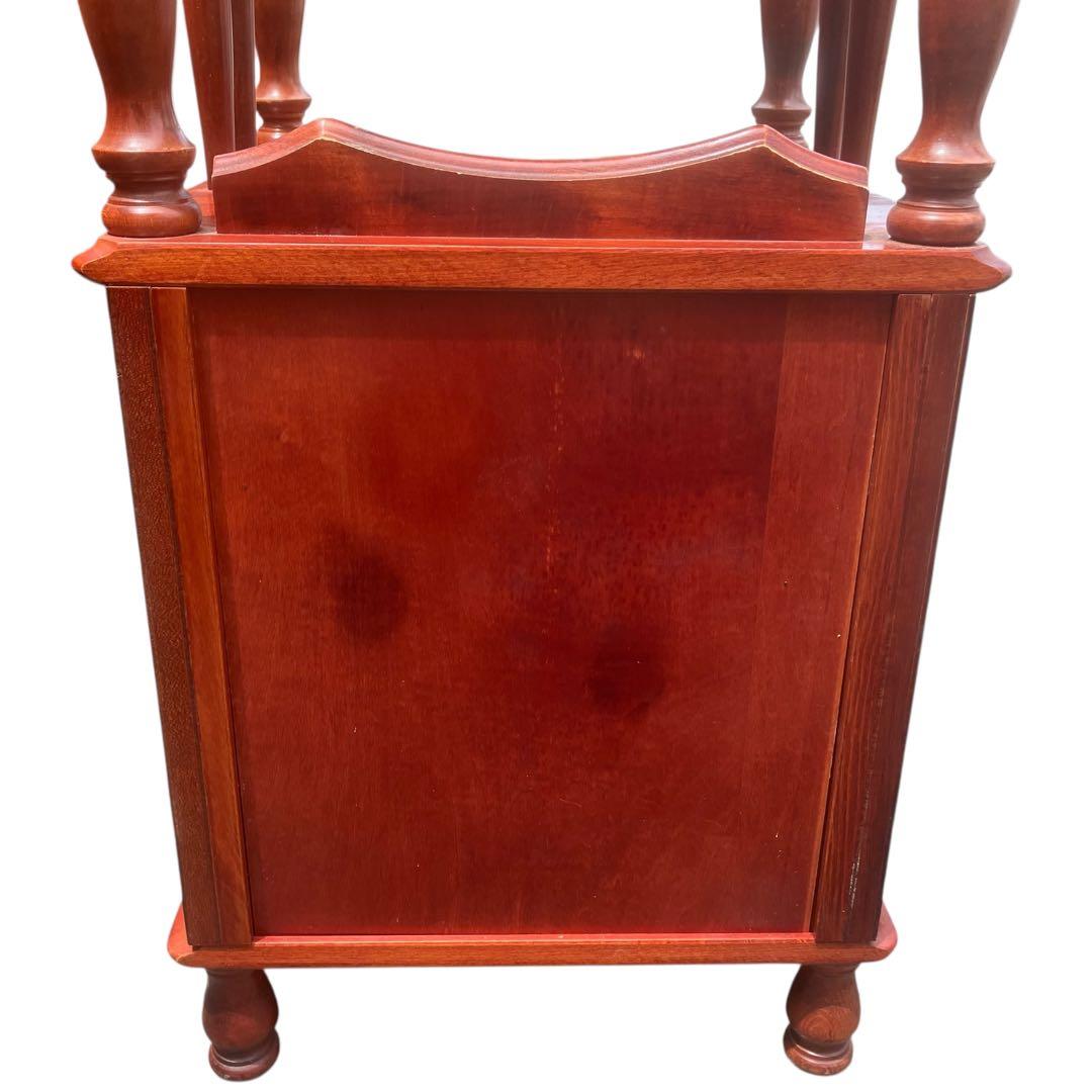 北欧風　電話台 アンティーク インテリア 引き出し 木製　オランダ製