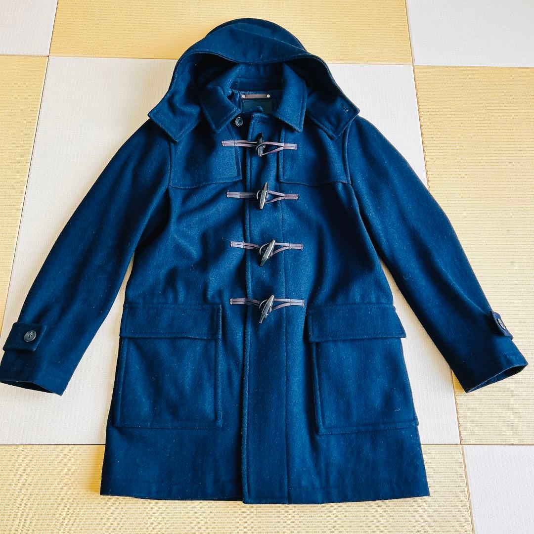 COACH ネイビー ダッフルコート コーチ ネイビーブルー