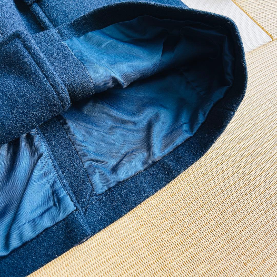 COACH ネイビー ダッフルコート コーチ ネイビーブルー