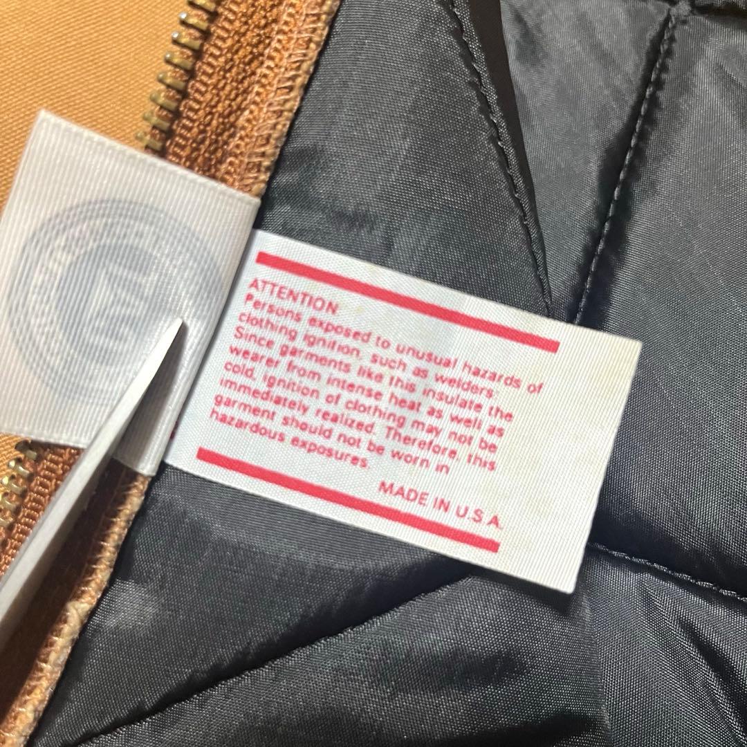 80s CAT CATERPILLAR キャタピラー ダッグベスト USA製