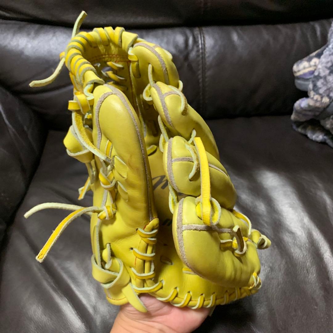 ミズノプロ　硬式内野手用グローブ　キップレザー