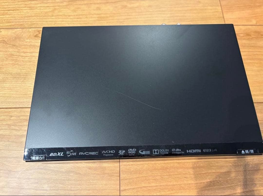 パナソニック ブルーレイディスクレコーダー 付属品付き