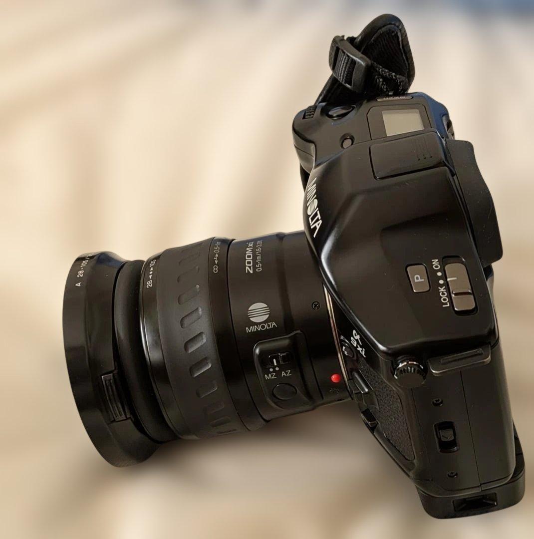 レア！MINOLTA 専用ハンドストラップ ミノルタ α9xi xiレンズ3本付