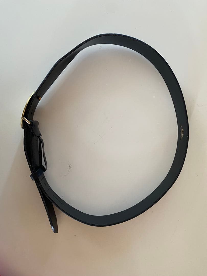 ポロラルフローレン　オーバルバックルベルト