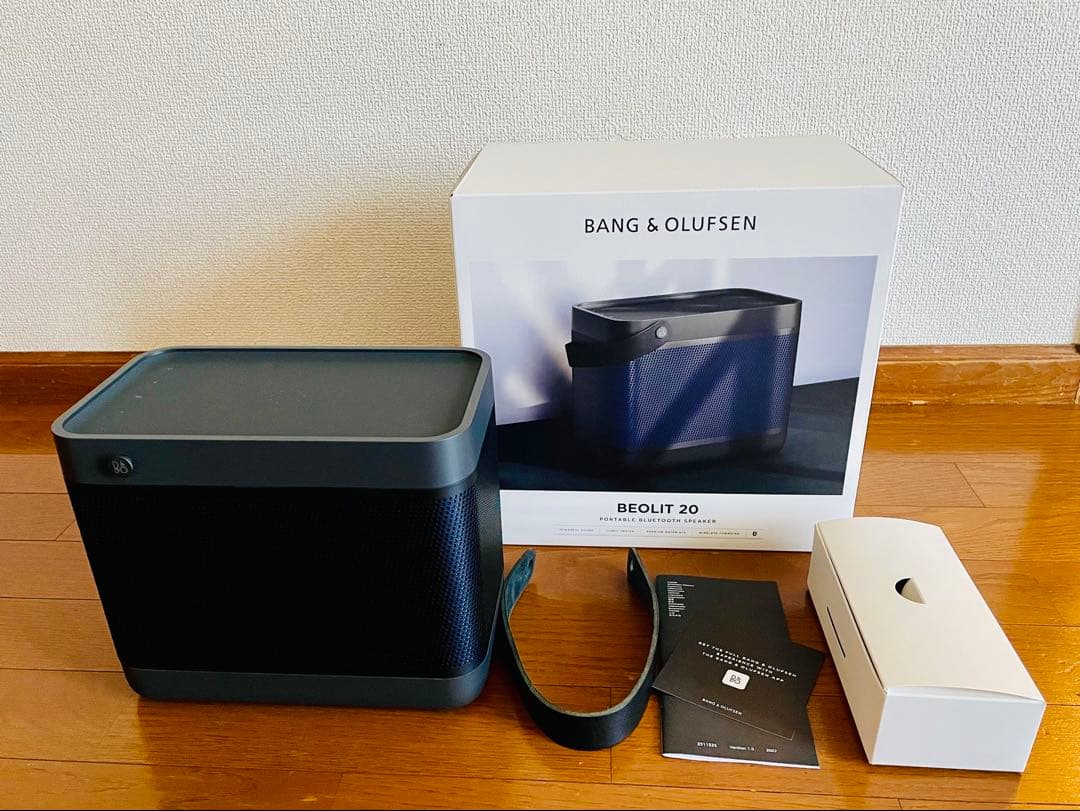 【ジャンク品】 Bang & Olufsen Beolit 20 スピーカー 黒
