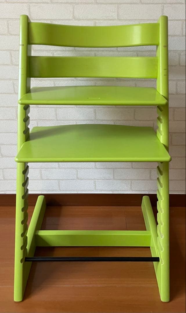 STOKKE ストッケ トリップトラップ　ライトグリーン系　シリアル4