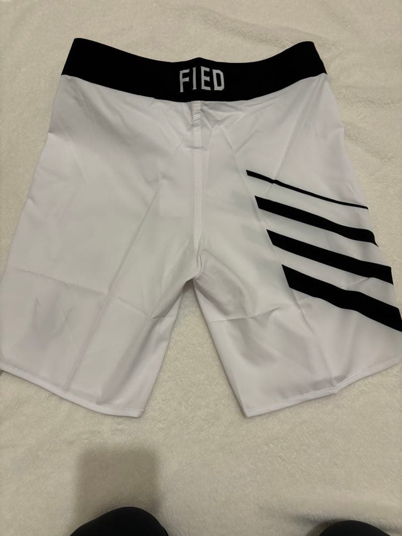 FIED ファイド　サーフパンツ　水着 サイズMホワイト ストライプ　フィジーク