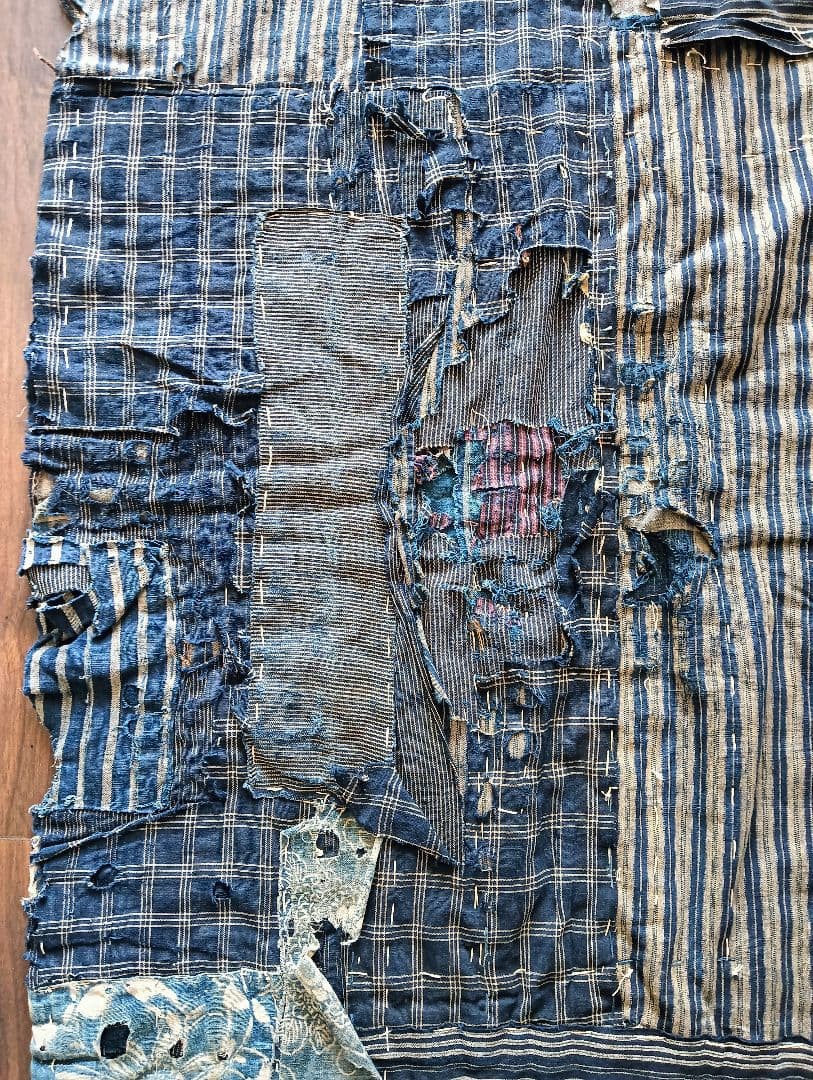アートピース襤褸敷物　観賞用 boro japan vintage