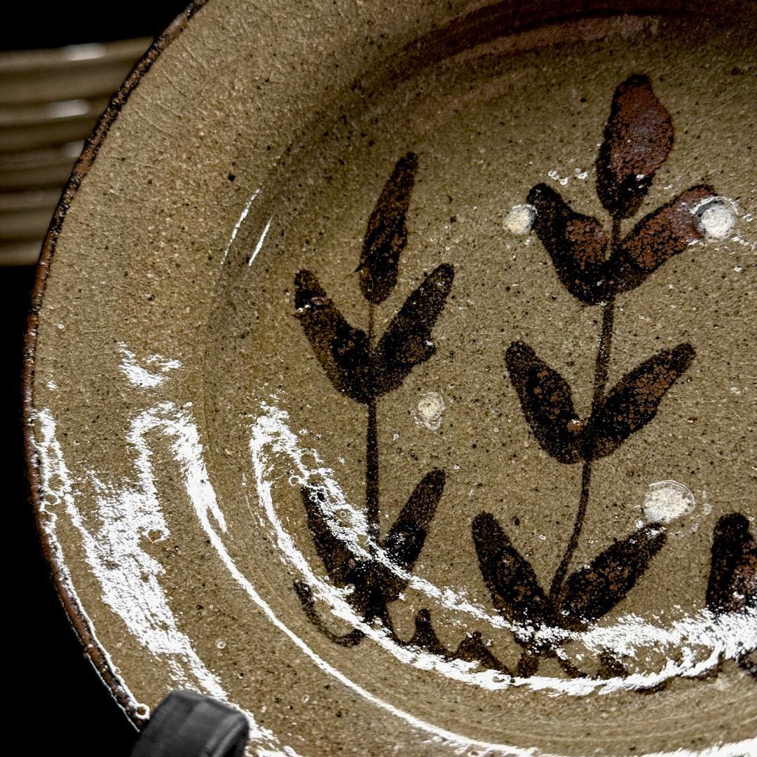 極美品！　十三代 中里太郎右衛門窯　絵唐津銘々皿　5客揃え