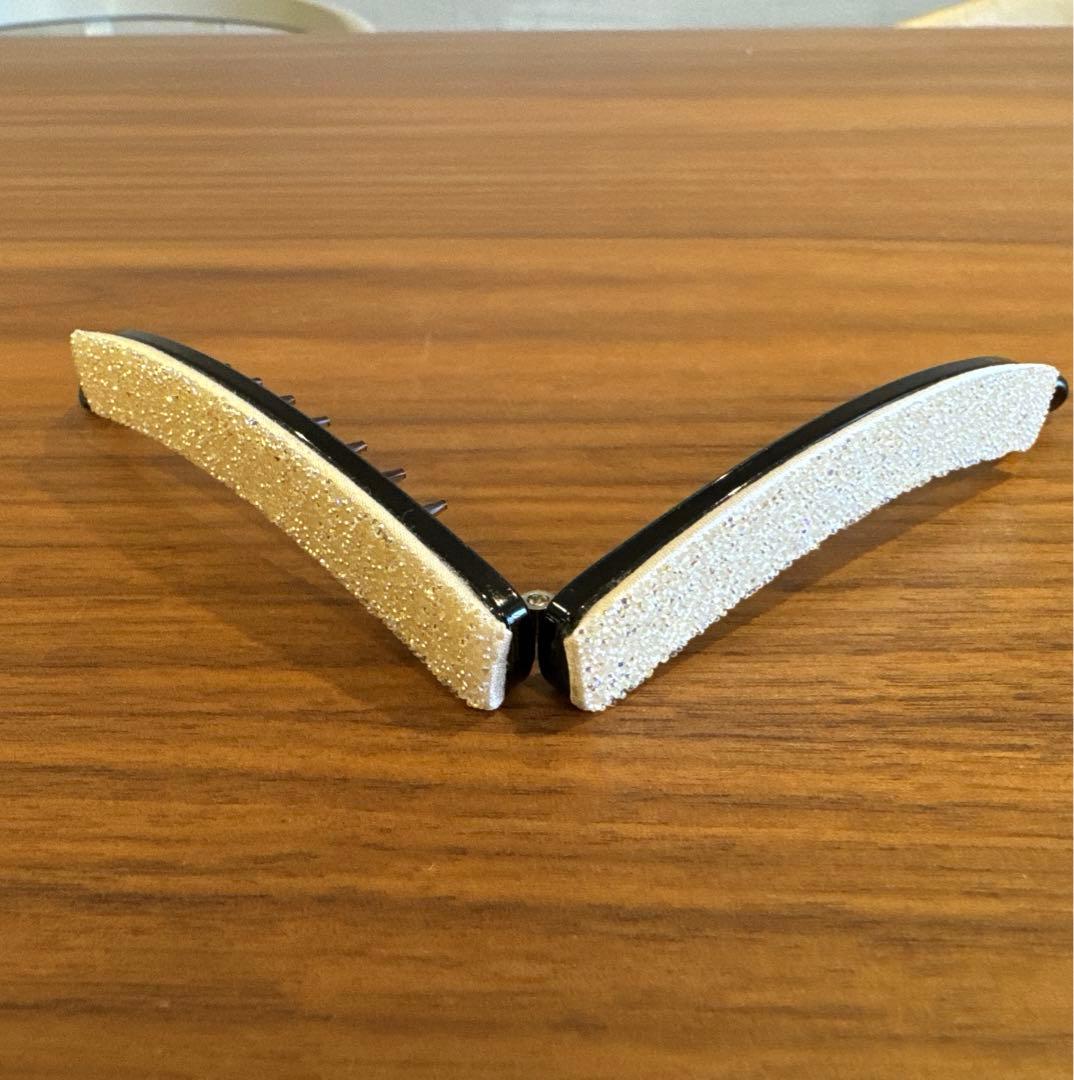 コンプレックスビズ　バナナクリップ　クリスタルシャイニー