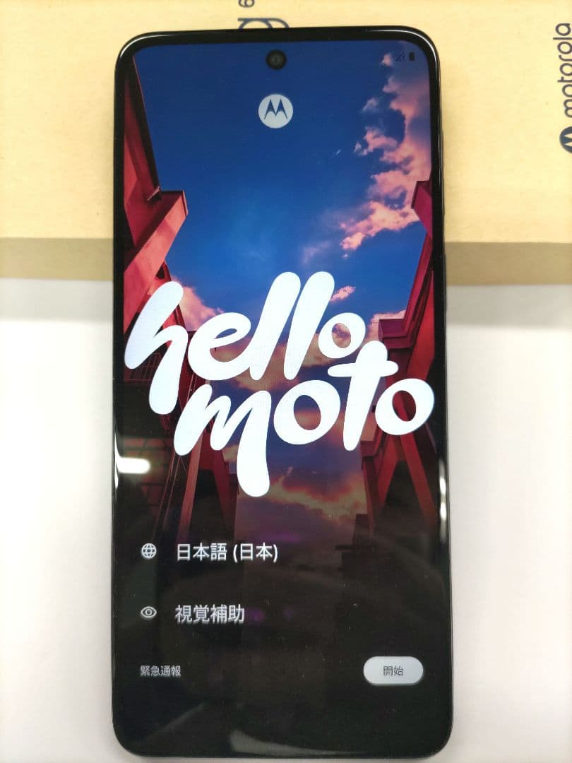 箱付き　motorola moto g64y 5G 本体