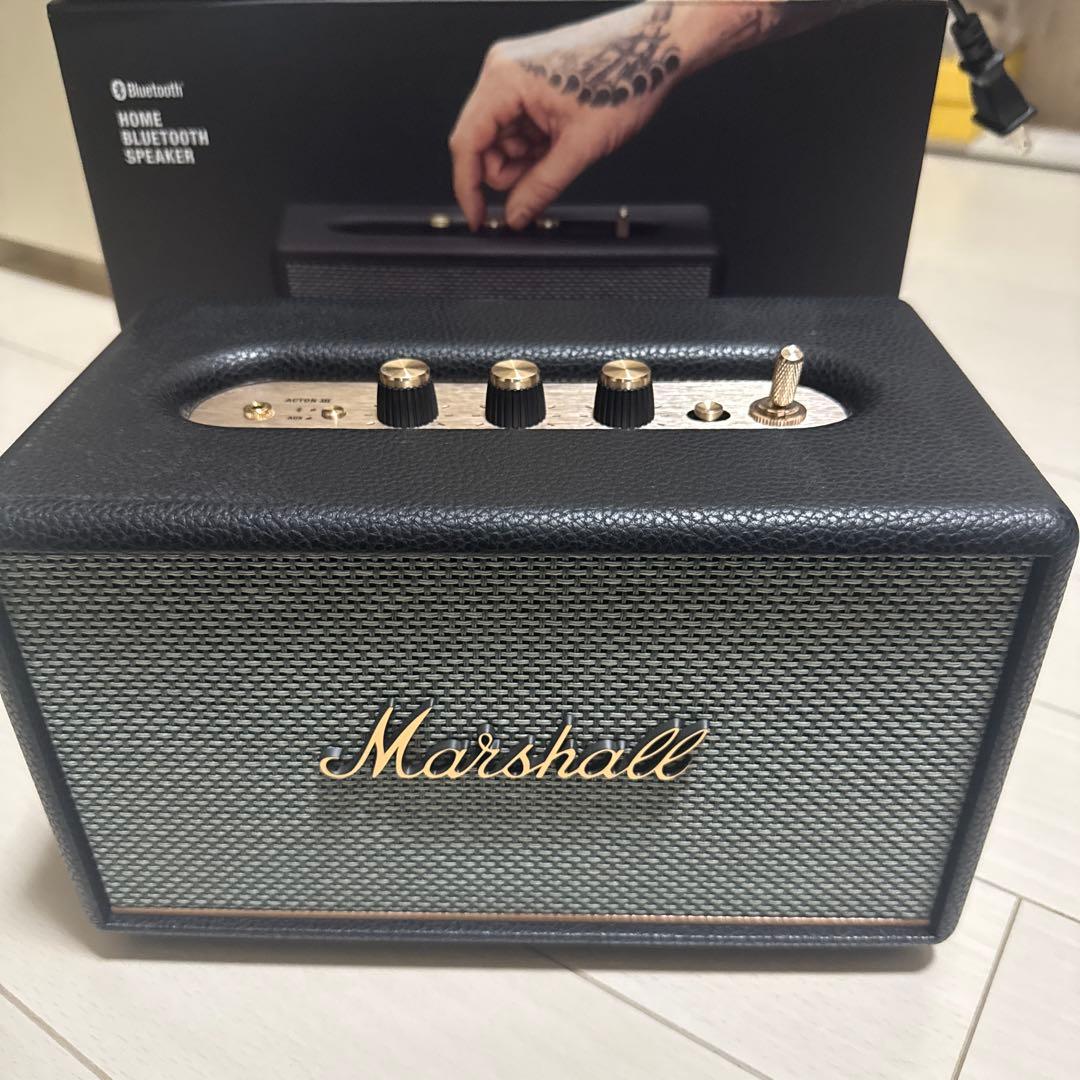 マーシャル　ACTON III　Marshall ワイヤレススピーカーほぼ新品