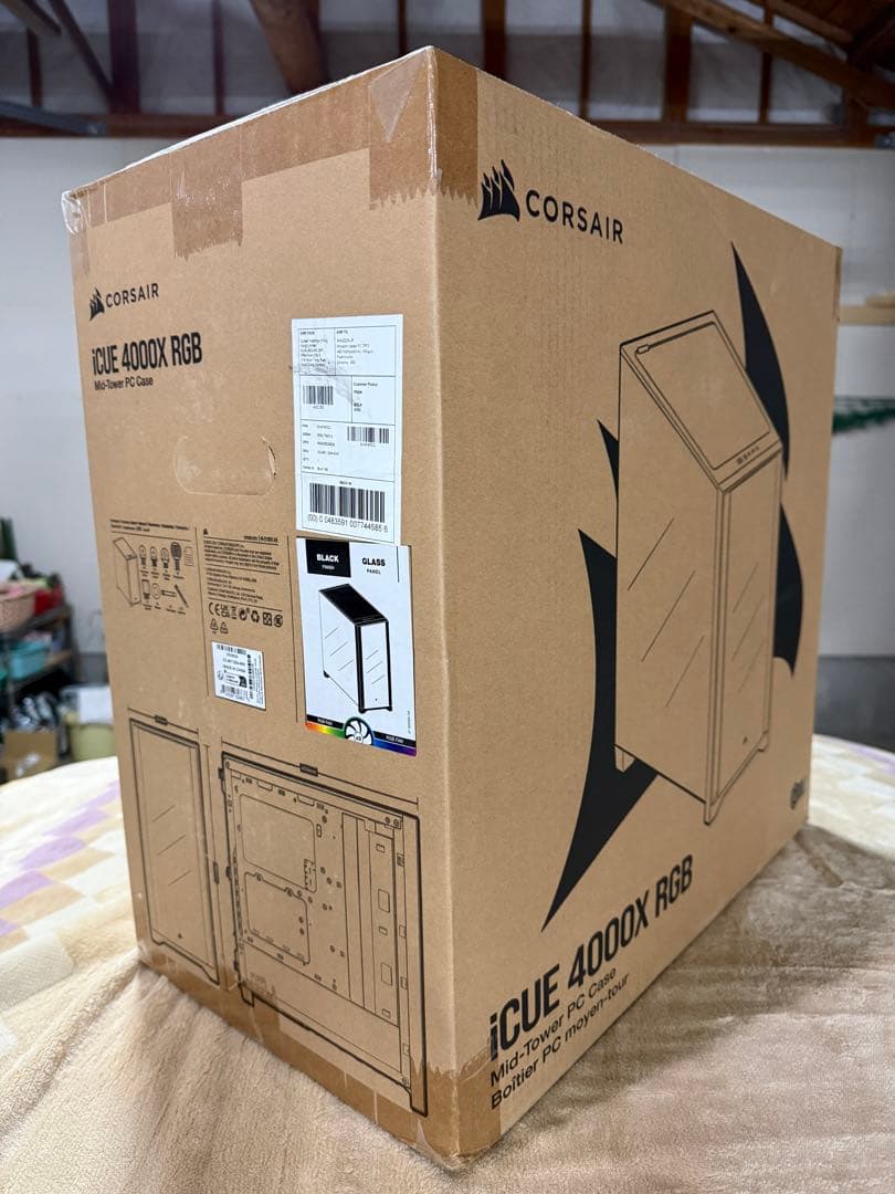 Corsair iCUE 4000X RGB PCケース　コルセア