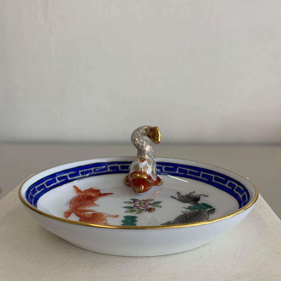 専用ヘレンド　シノワズリ　ポワッソン　小物入れ