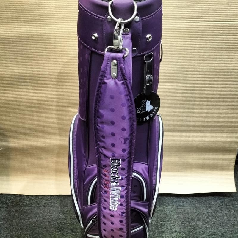 中古品 Black＆White SPORT キャディバッグ