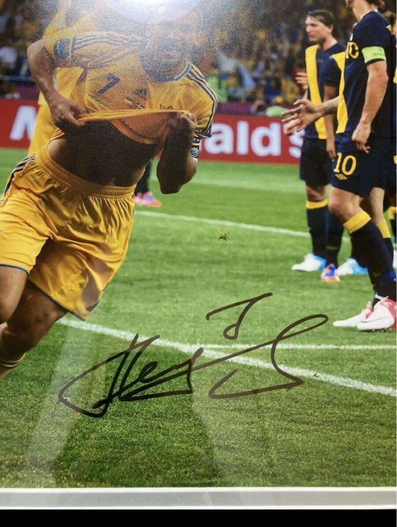 icons アンドリー・シェフチェンコ 直筆サイン入り写真 フレーム付き