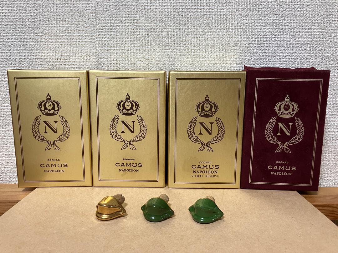 未開封　ブランデー　カミュ　ブック　ナポレオン　ミニ　7本セット