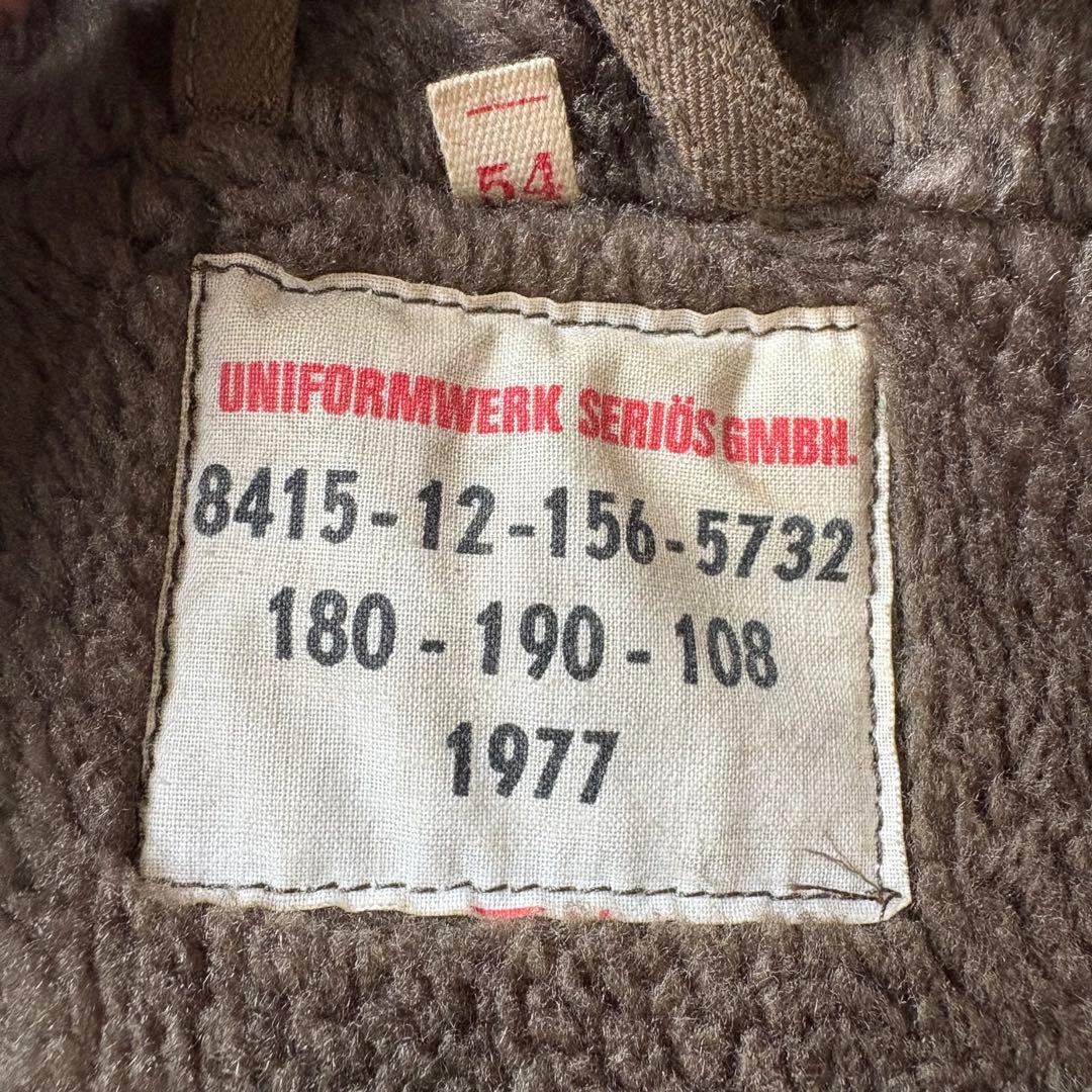 デッドストック70s【ドイツ軍ミリタリー・フィールドパーカー】ライナー付