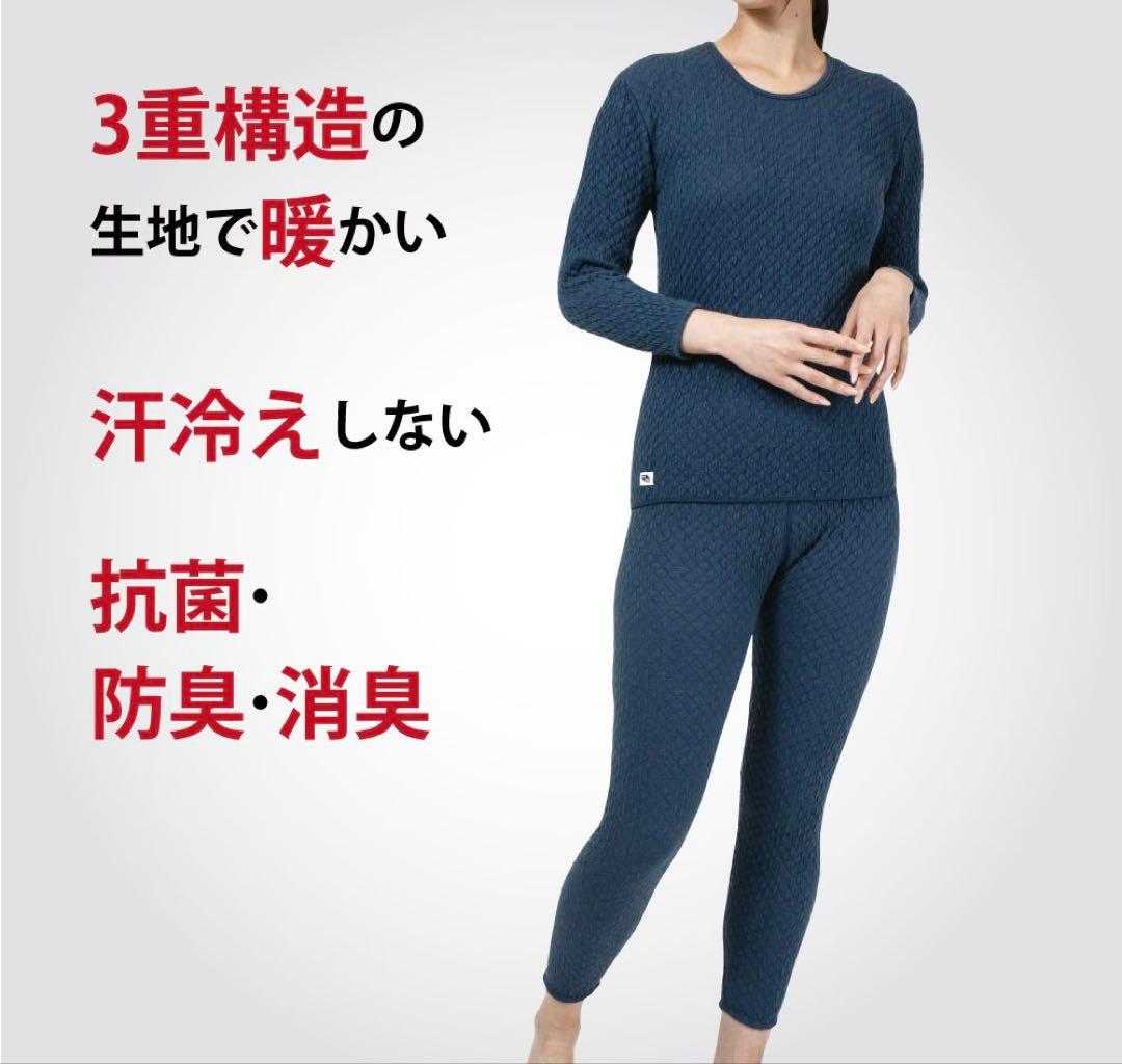 ひだまり肌着 チョモランマ 婦人 タイツM 箱なし特価 QMS861