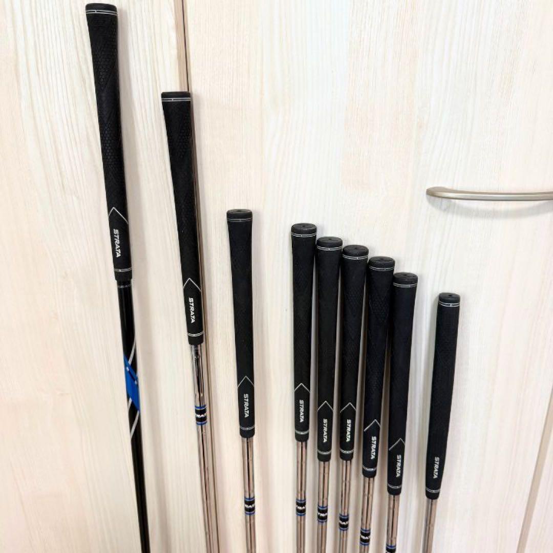 Callaway キャロウェイ STRATA メンズ ゴルフクラブ 9本 セット