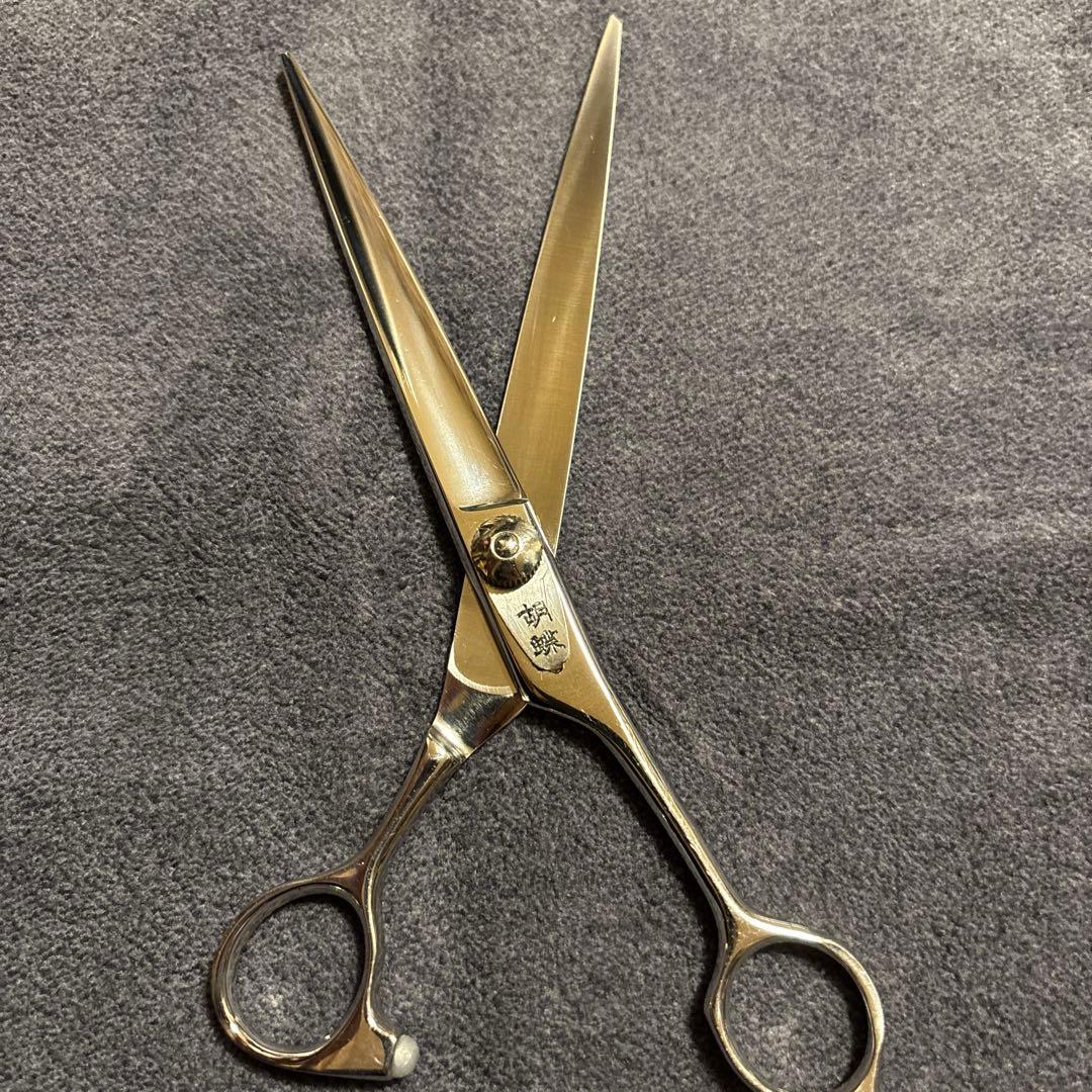 【数回使用】東京理器 胡蝶 ストレートシザー トリミング ハサミ 鋏 MT70F