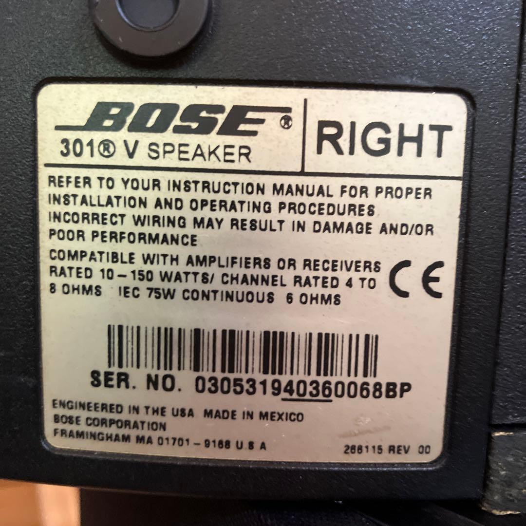 フ*ー様 BOSE 301 V SPEAKER 2本1セット