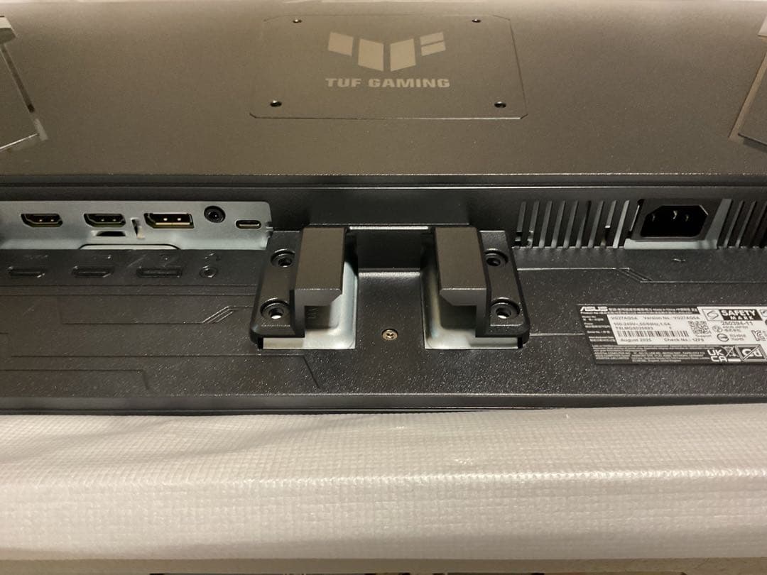 【連休特価】ASUS TUF Gaming VG27AQ5A 27インチ 未使用