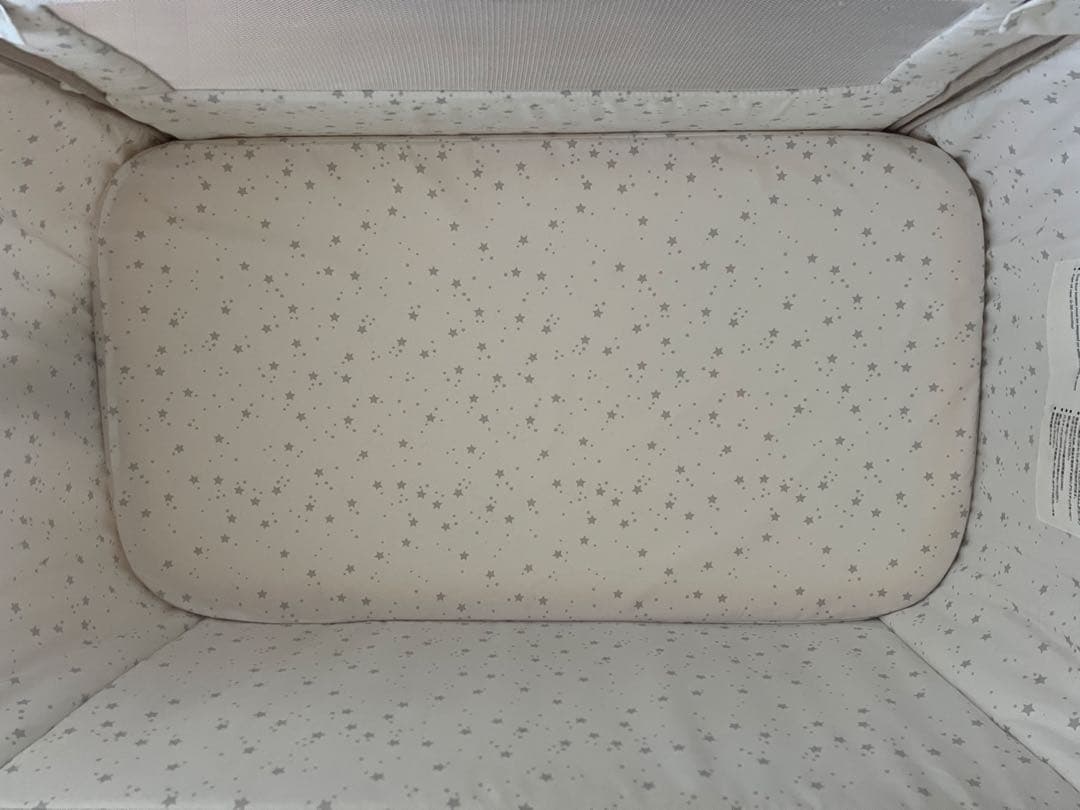 HZDMJ ベビーベッド 2024年モデル ベージュ