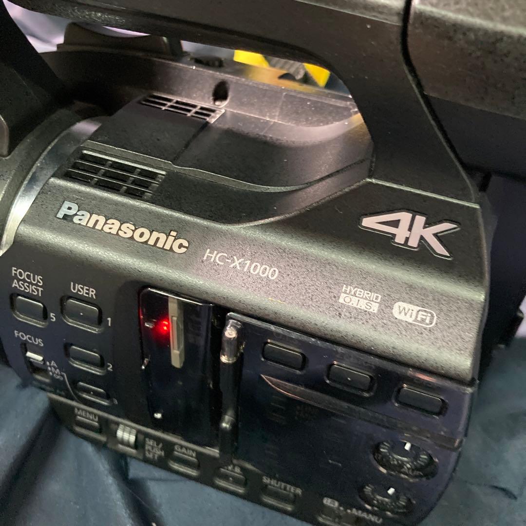 パナソニック　4k60p 対応ビデオカメラ HC-X1000-K