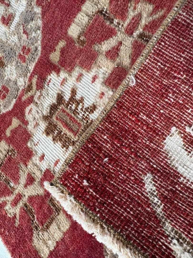 No.2 トルコヴィンテージラグ　58cm×36cm