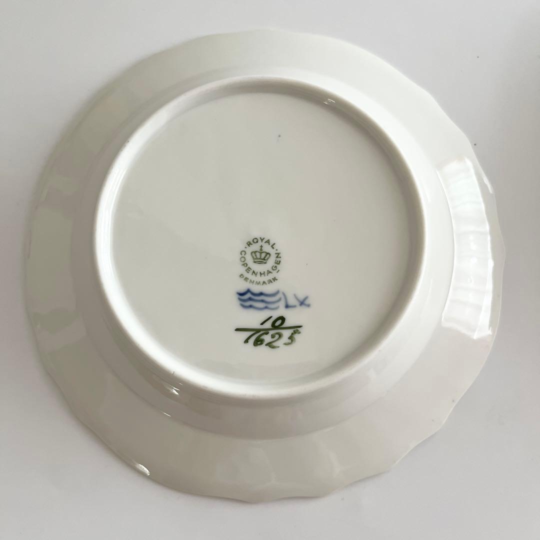 ロイヤルコペンハーゲンブルーフラワーカーブ ケーキプレート3枚