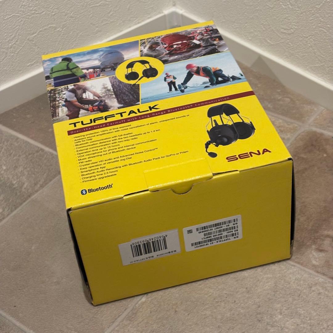 【美品】SENA TUFFTALK-01 インターコム通信 ヘッド ホンセット