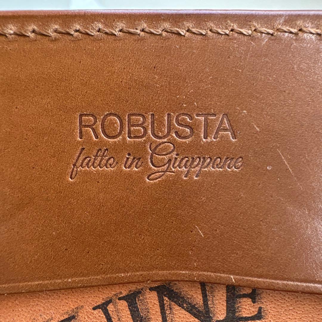 ロブスタレザー　シェルコードバンミドルウォレット