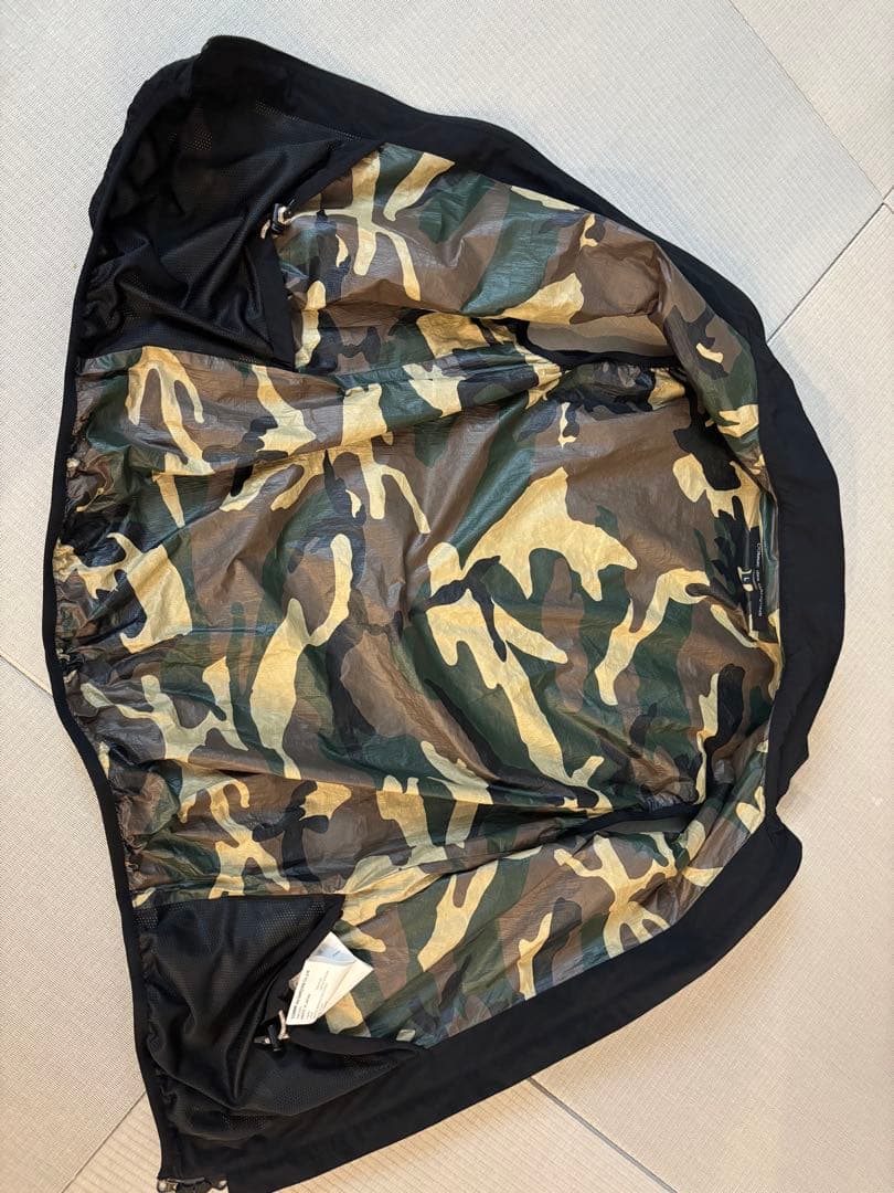 コムデギャルソンオム ブラック ナイロン ベスト 24ss