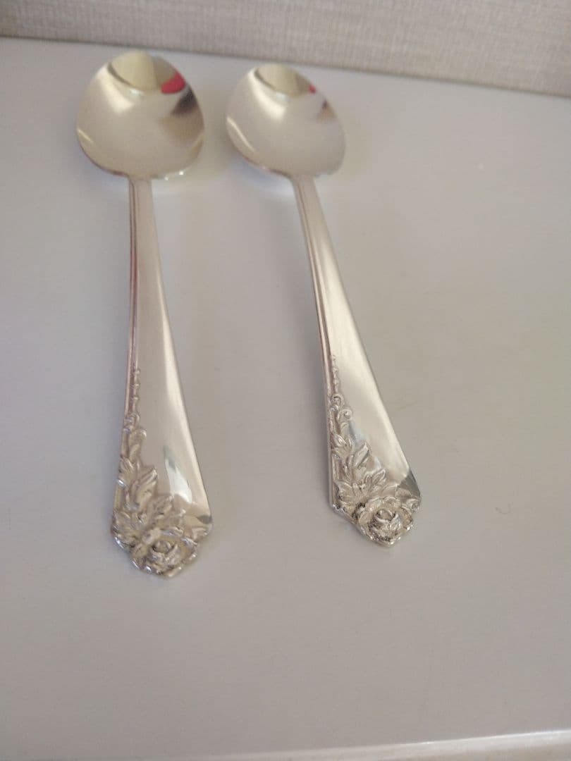 純銀　スプーン　ペア　二本