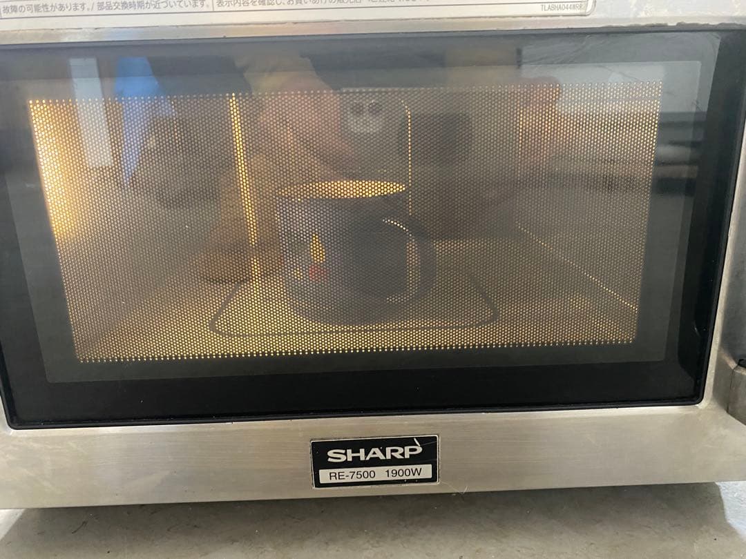 綺麗　業務用電子レンジシャープ　2018年