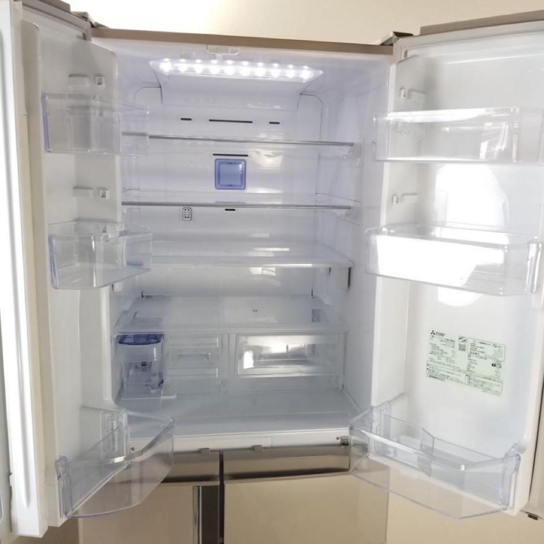 販売期限9/15【中古】三菱 435L フレンチドア冷蔵庫　即決 発送9/23