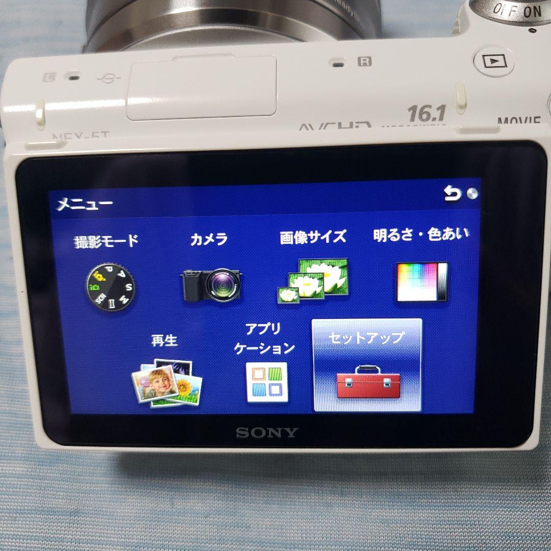 SONY ミラーレス一眼 NEX-5T レンズ3本付き
