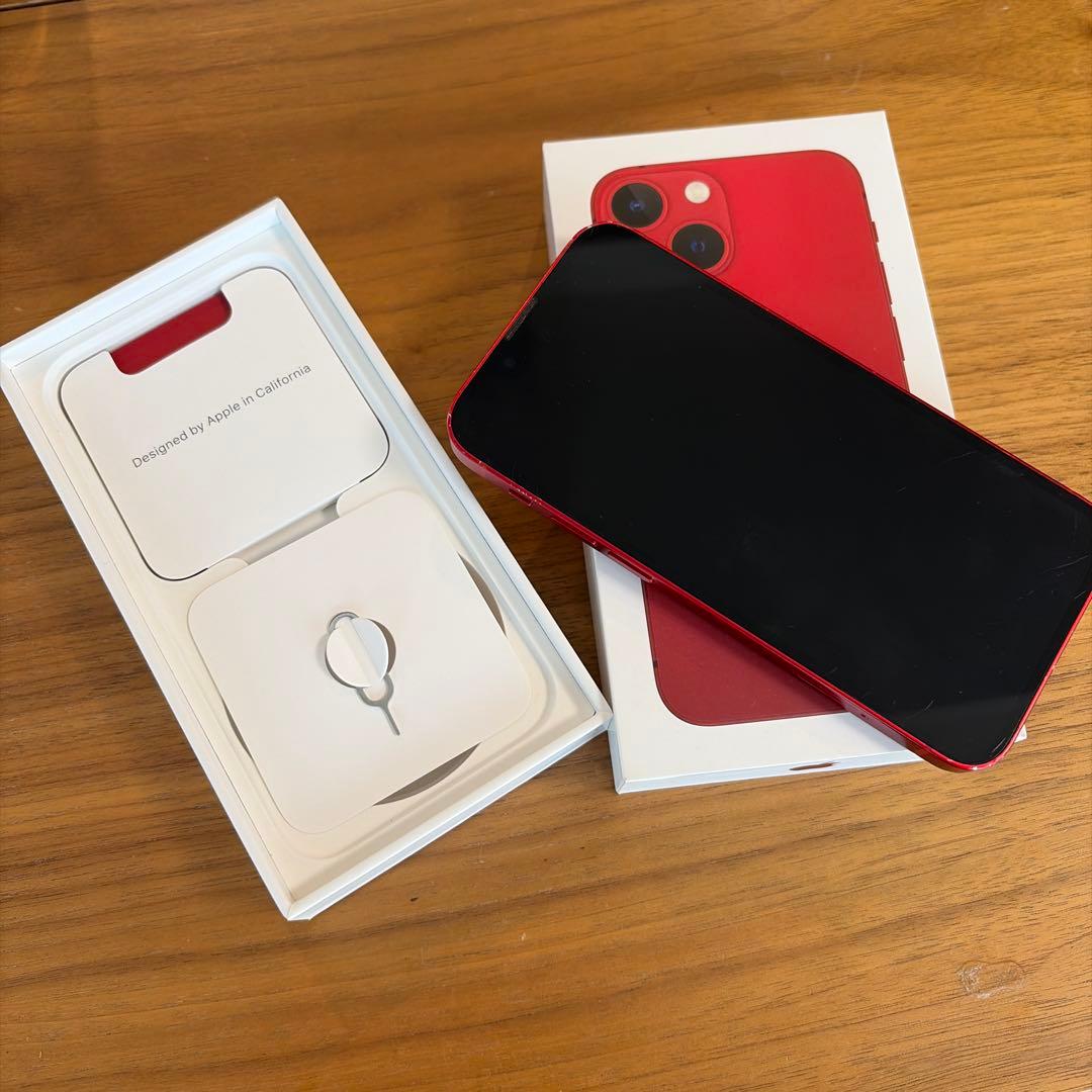 Apple iPhone 13 (PRODUCT(RED)) 本体 SIMフリー