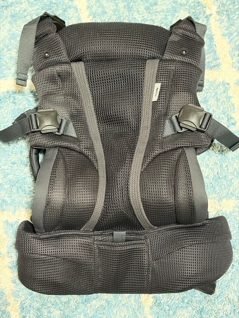 Aprica ラクリス 抱っこひも ダークグレー