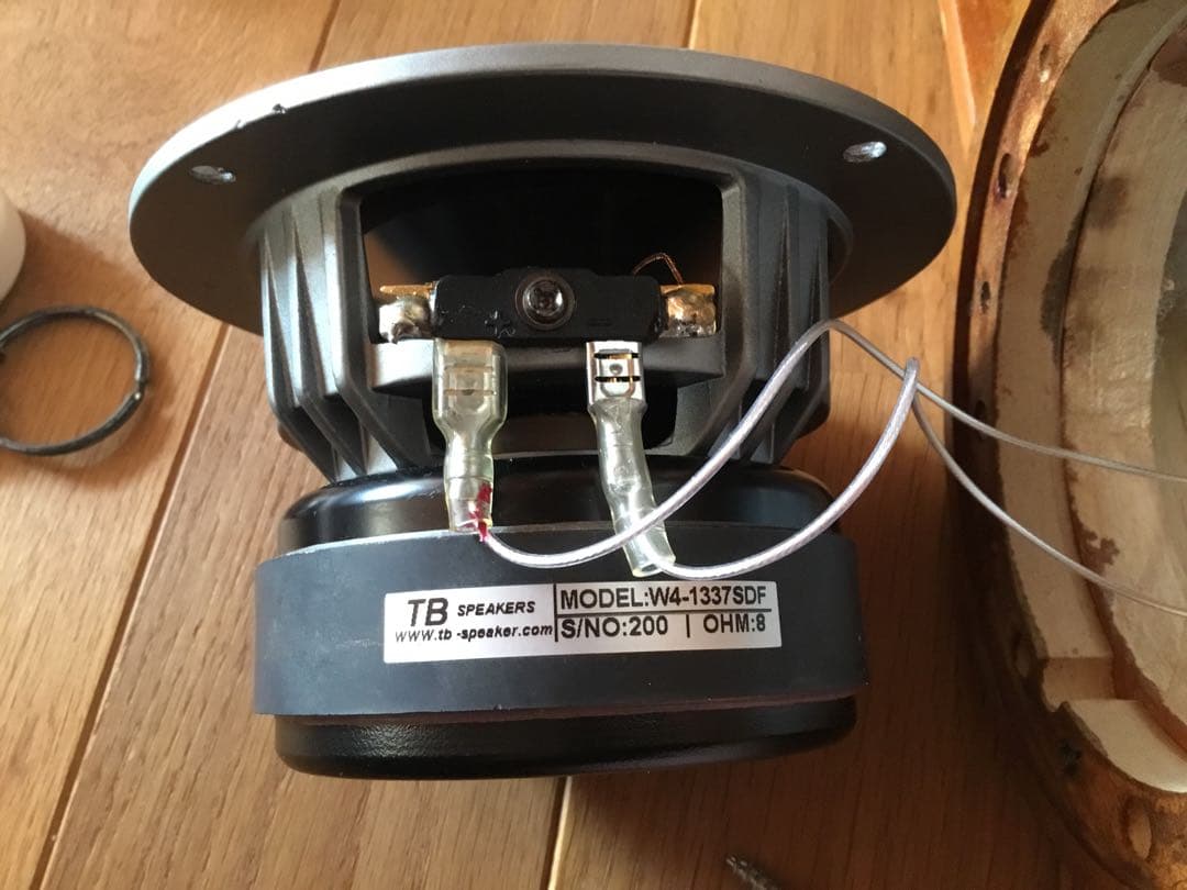 バックロードホーン/10cm径スピーカー付 2本セット